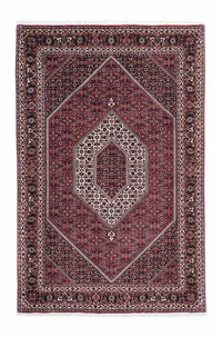 Tapis persan - Bidjar - 200 x 130 cm - rouge