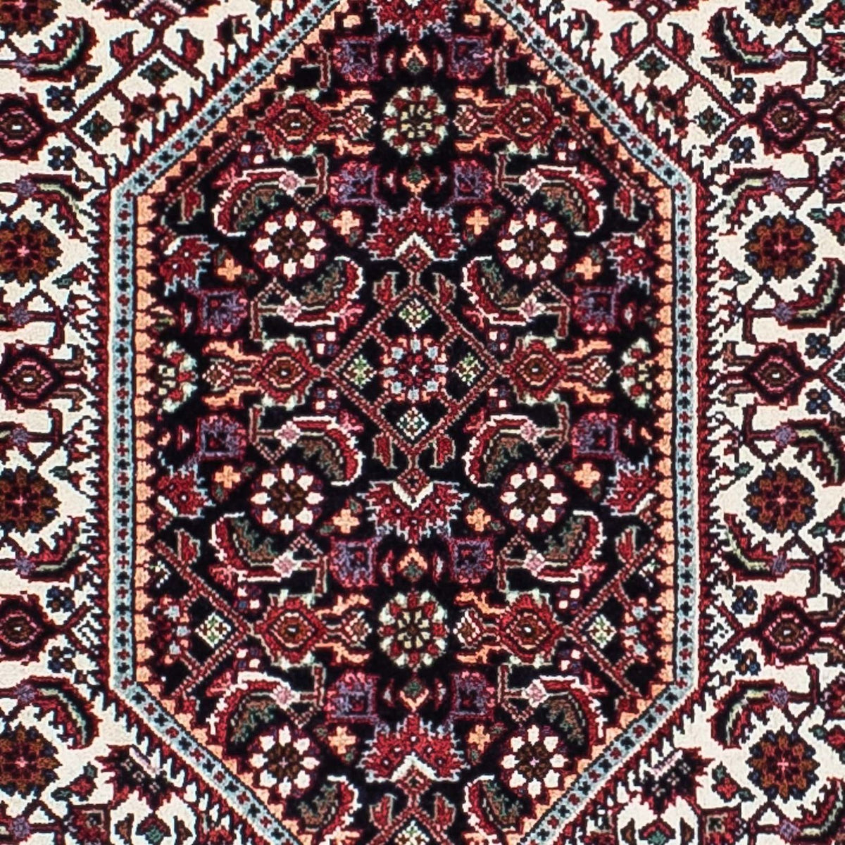 Tapis persan - Bidjar - 200 x 130 cm - rouge