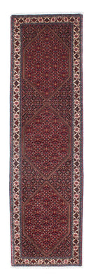 Tapis de couloir Tapis persan - Bidjar - 306 x 85 cm - rouille