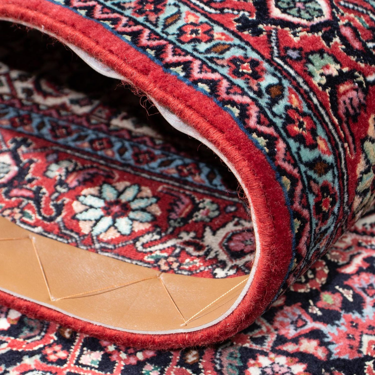 Tapis de couloir Tapis persan - Bidjar - 295 x 85 cm - rouge