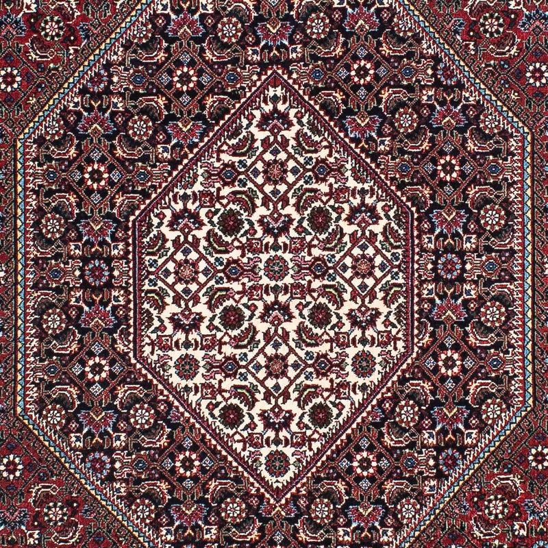 Tapis de couloir Tapis persan - Bidjar - 196 x 108 cm - bleu foncé