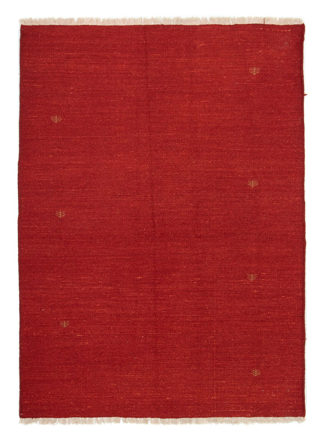 Tapis Gabbeh - Persan - 194 x 140 cm - rouge
