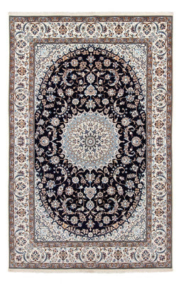 Tapis persan - Nain - Royal - 306 x 203 cm - noir