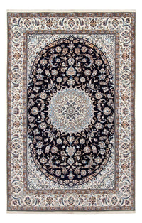 Tapis persan - Nain - Royal - 306 x 203 cm - noir