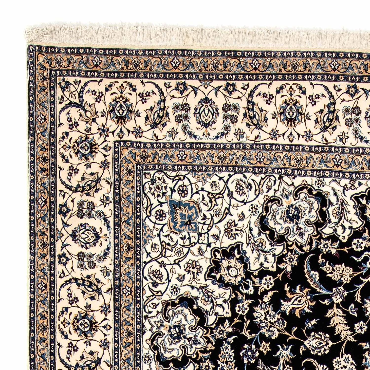 Tapis persan - Nain - Premium - 327 x 211 cm - beige