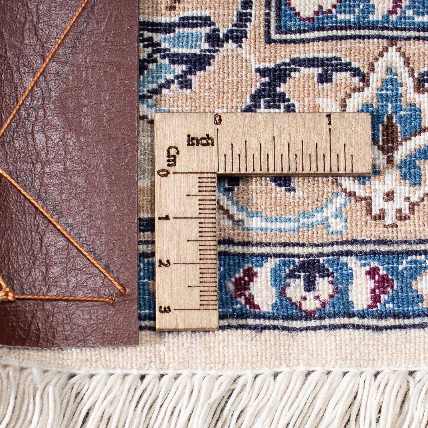 Tapis persan - Nain - Premium - 327 x 211 cm - beige