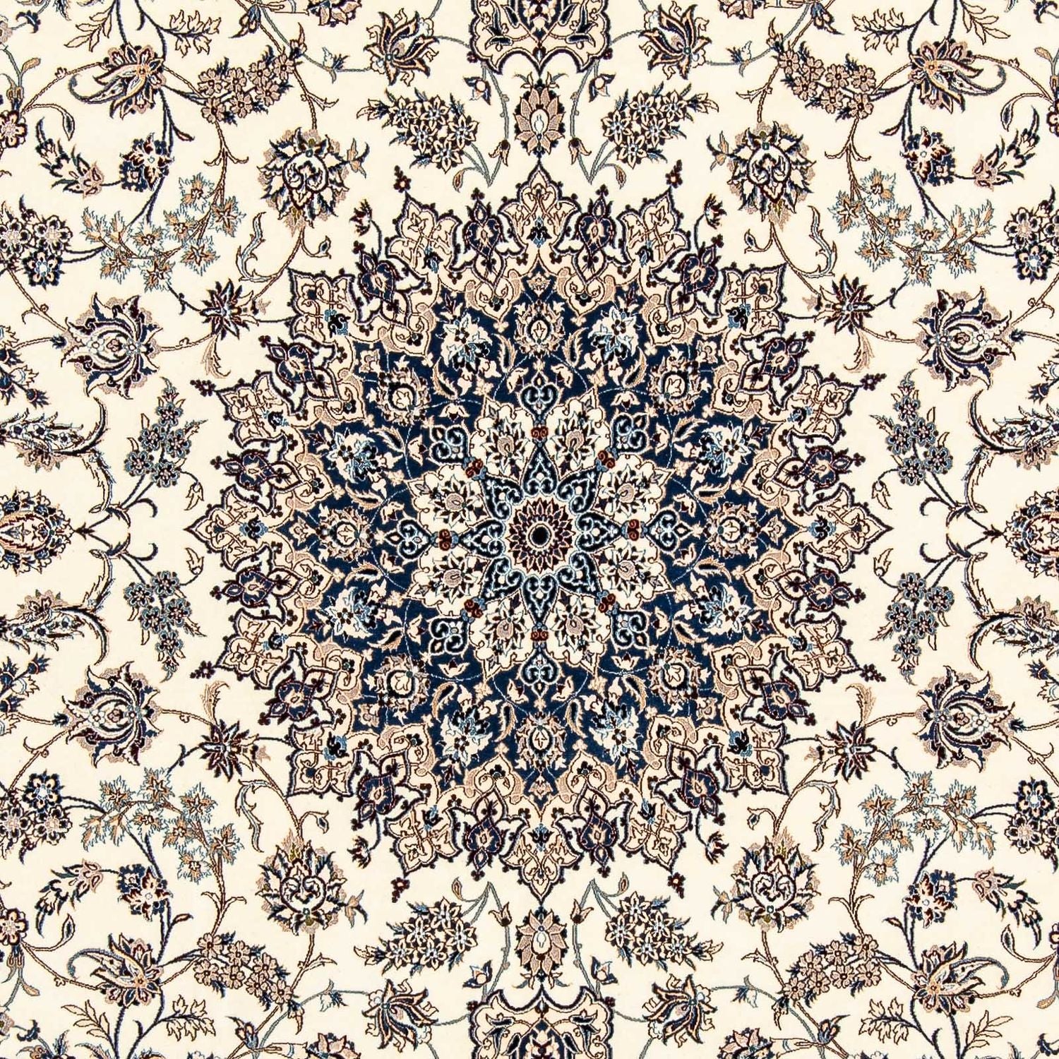 Tapis persan - Nain - Premium - 328 x 218 cm - beige