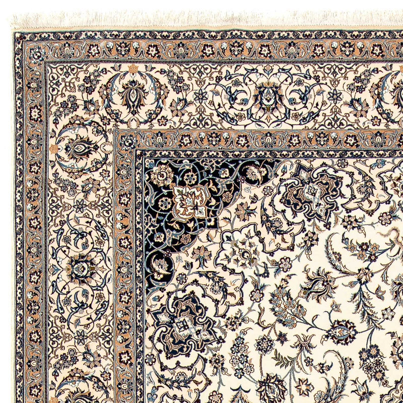 Tapis persan - Nain - Premium - 328 x 218 cm - beige