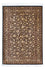 Tapis persan - Ghom - 118 x 80 cm - bleu foncé