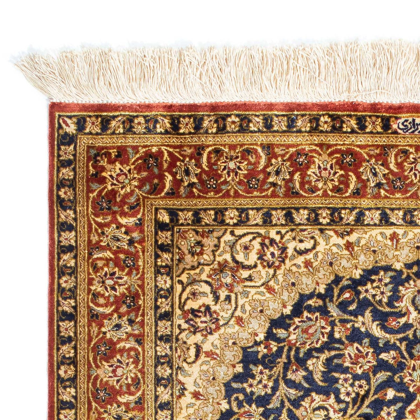 Tapis de Qom Tapis 116x78cm - Tapis persan