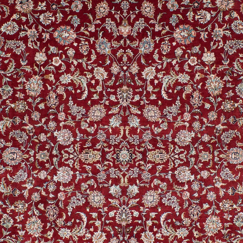 Tapis oriental - Hereke - 246 x 170 cm - rouge foncé