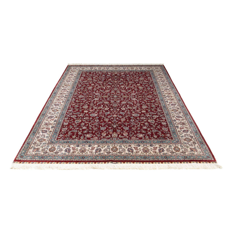 Tapis oriental - Hereke - 246 x 170 cm - rouge foncé