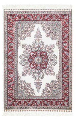 Tapis oriental - Hereke - 137 x 91 cm - rouge foncé