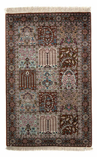Tapis persan - Ghom - 91 x 59 cm - multicolore