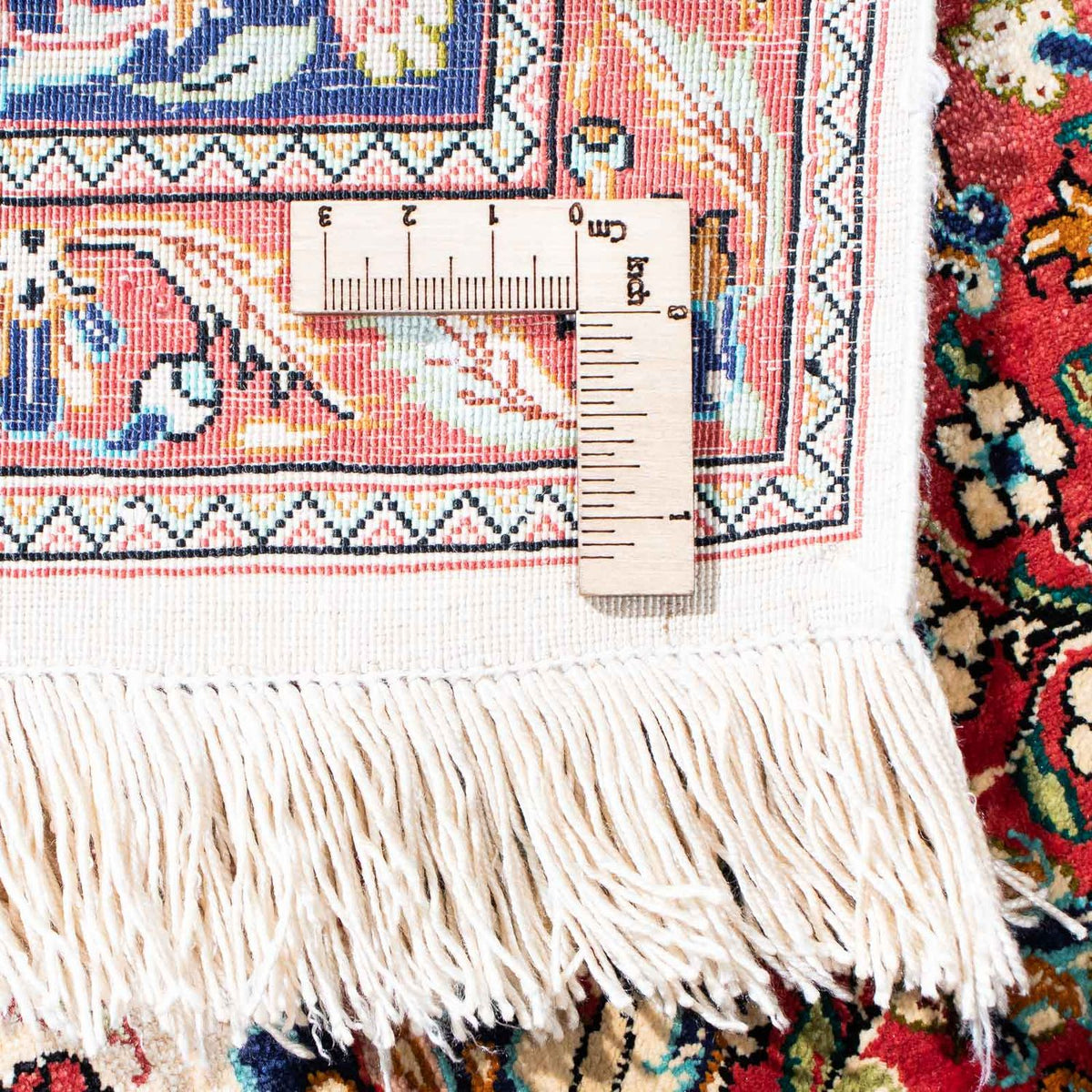 Tapis persan - Ghom - 155 x 104 cm - beige