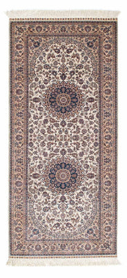 Tapis de couloir Tapis oriental - Hereke - 185 x 78 cm - beige