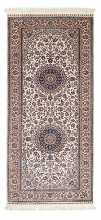 Tapis de couloir Tapis oriental - Hereke - 185 x 78 cm - beige
