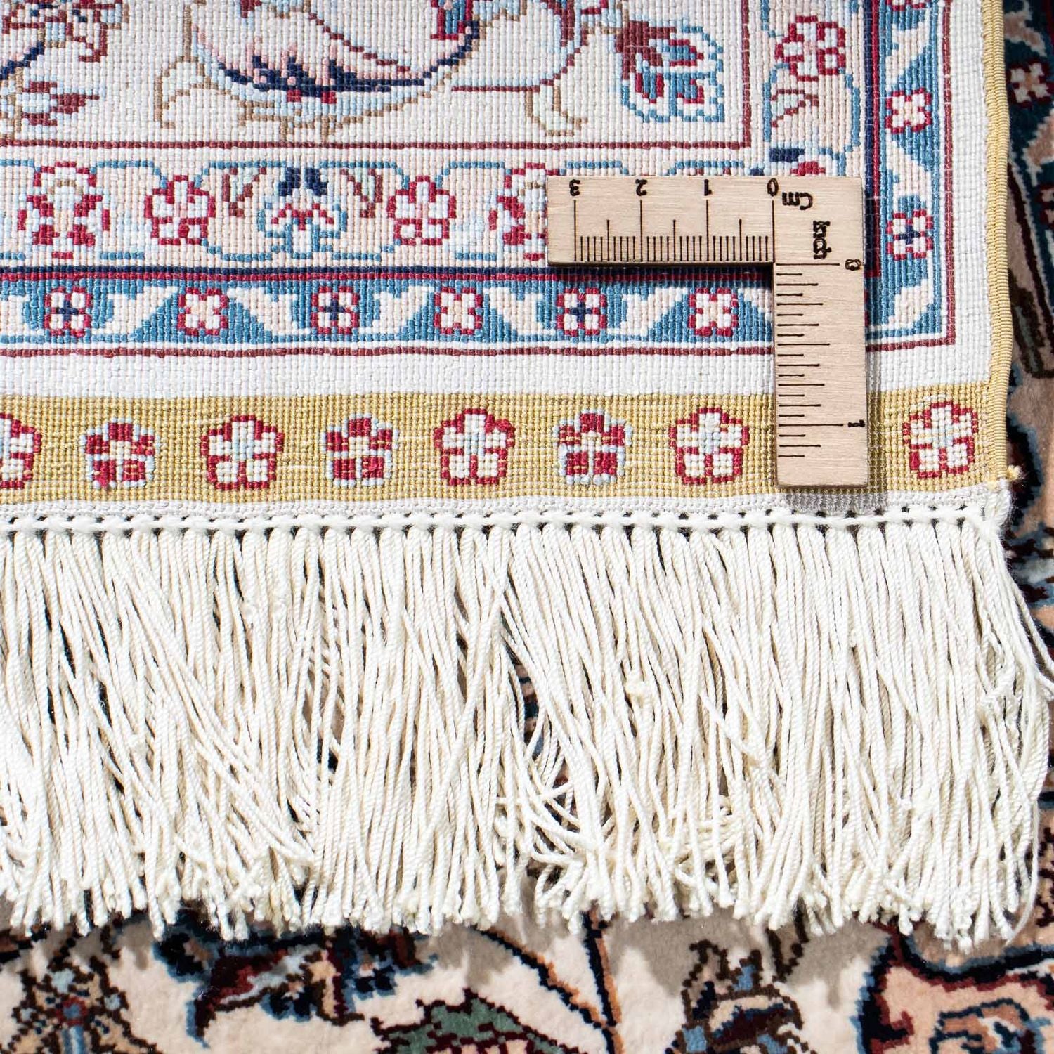 Tapis de couloir Tapis oriental - Hereke - 185 x 78 cm - beige