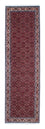 Tapis de couloir Tapis persan - Bidjar - 295 x 84 cm - rouge foncé