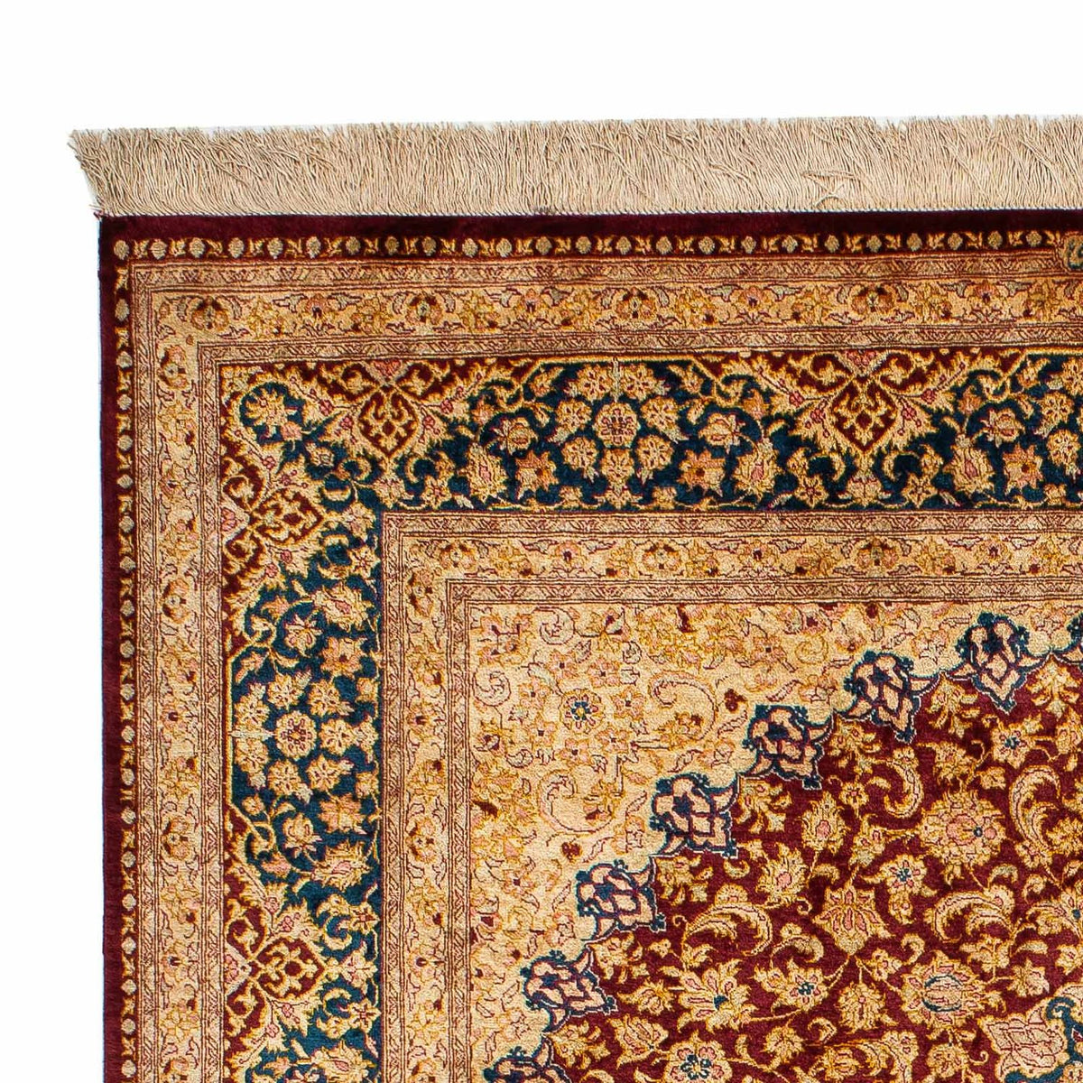 Tapis de Chine en soie Tapis 137x198cm - Tapis persan