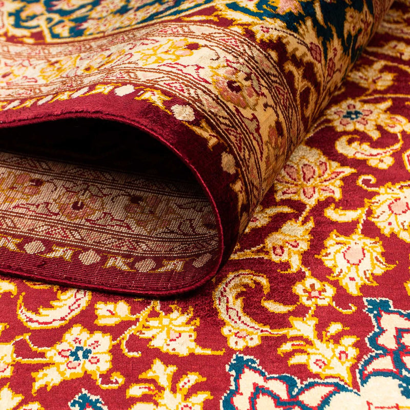 Tapis en soie - Soie chinoise - 198 x 137 cm - multicolore