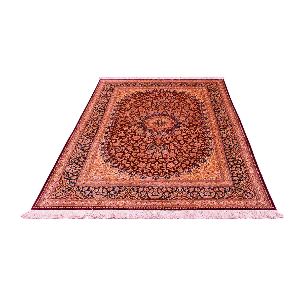 Tapis en soie - Soie chinoise - 198 x 137 cm - multicolore