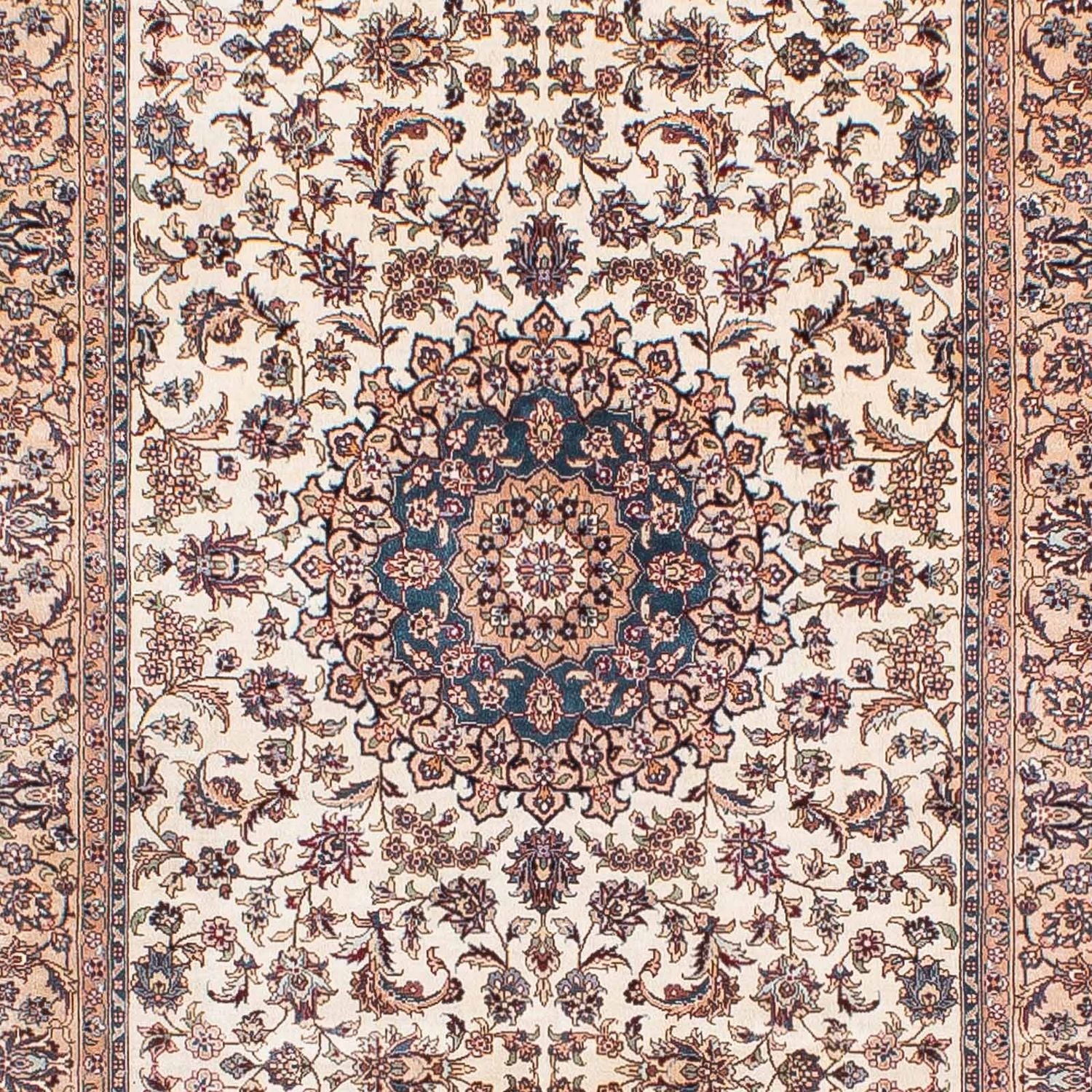 Tapis de couloir Tapis oriental - Hereke - 307 x 78 cm - rouge foncé