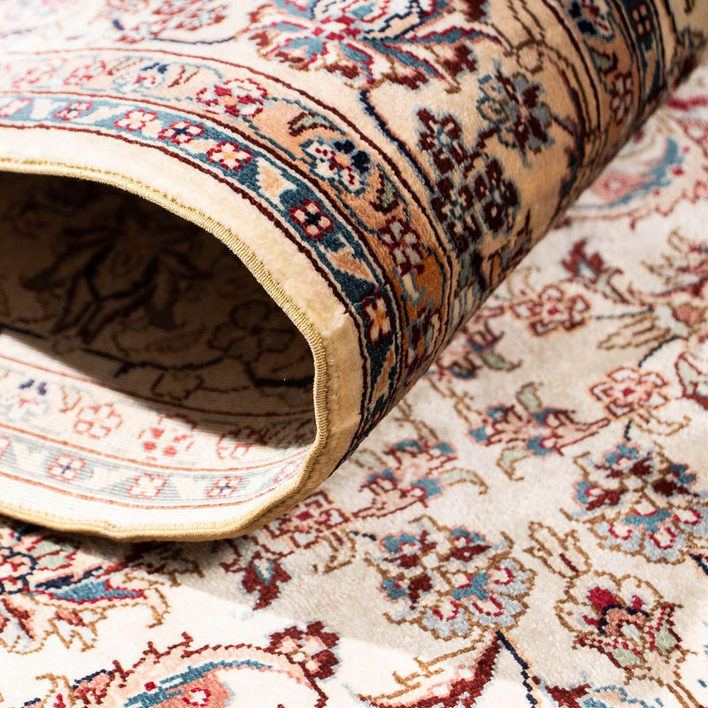 Tapis de couloir Tapis oriental - Hereke - 307 x 78 cm - rouge foncé