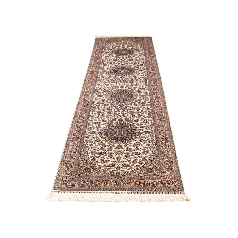 Tapis de couloir Tapis oriental - Hereke - 307 x 78 cm - rouge foncé
