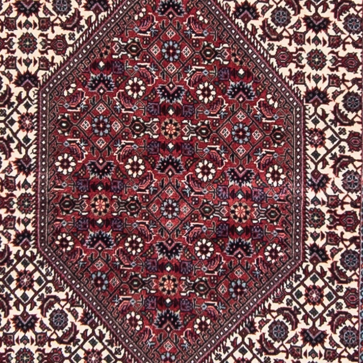 Tapis de couloir Tapis persan - Bidjar - 373 x 80 cm - multicolore