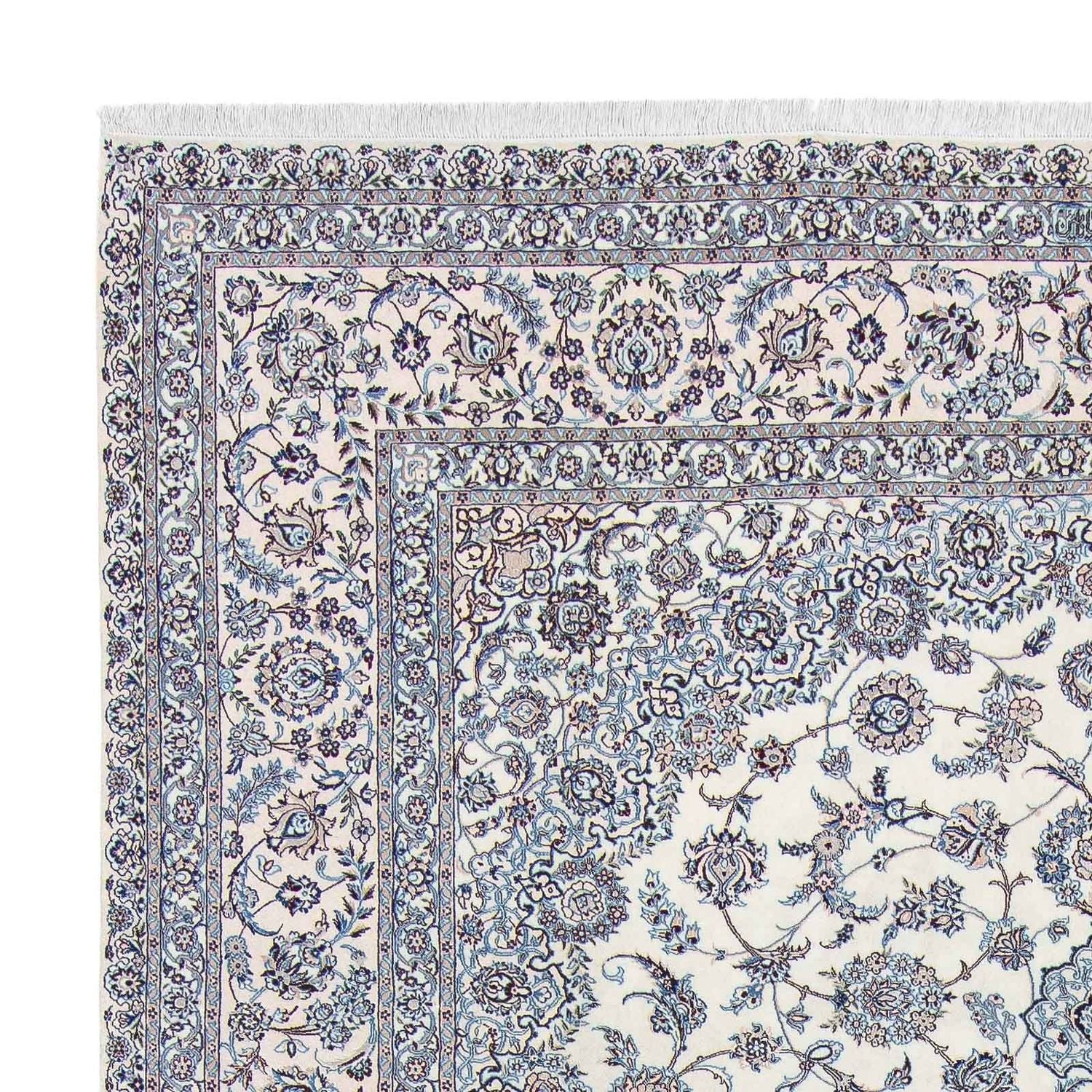 Tapis persan - Nain - Premium - 358 x 248 cm - beige