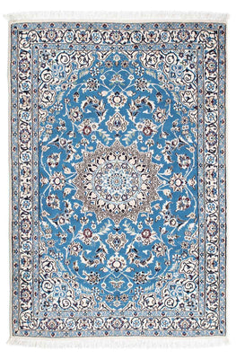 Tapis persan - Nain - Royal - 172 x 112 cm - bleu