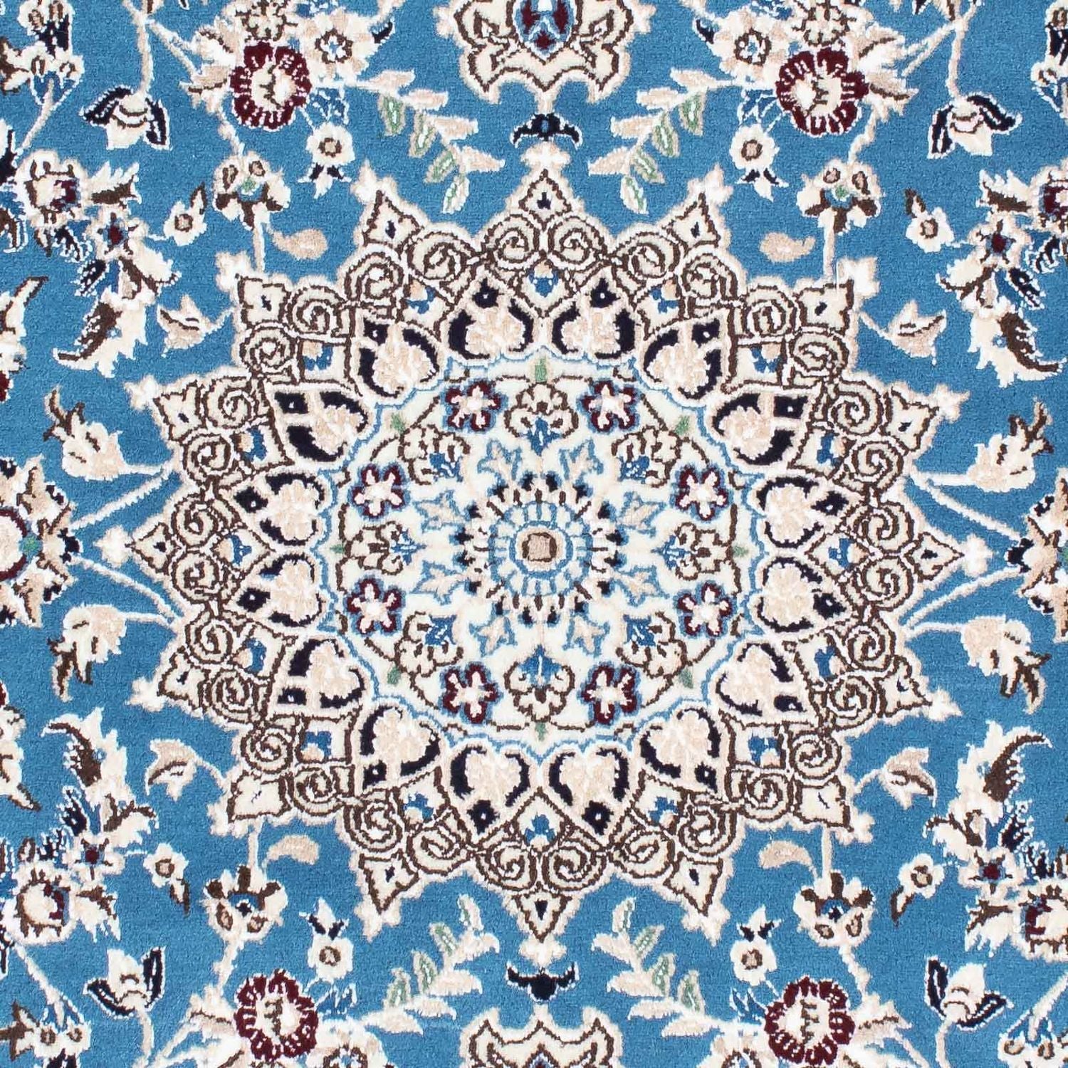 Tapis persan - Nain - Royal - 172 x 112 cm - bleu