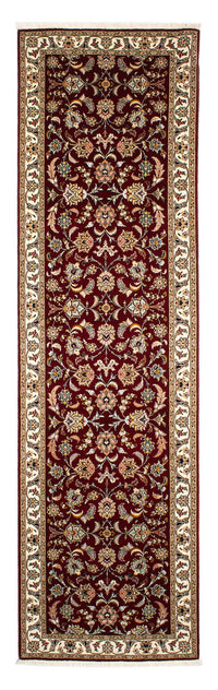 Tapis de couloir Tapis persan - Tabriz - Royal - 315 x 88 cm - rouge foncé