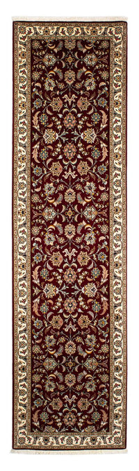Tapis de couloir Tapis persan - Tabriz - Royal - 317 x 88 cm - rouge foncé