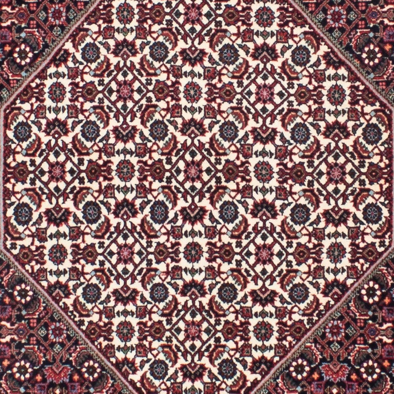 Tapis de couloir Tapis persan - Bidjar - 295 x 88 cm - rouge