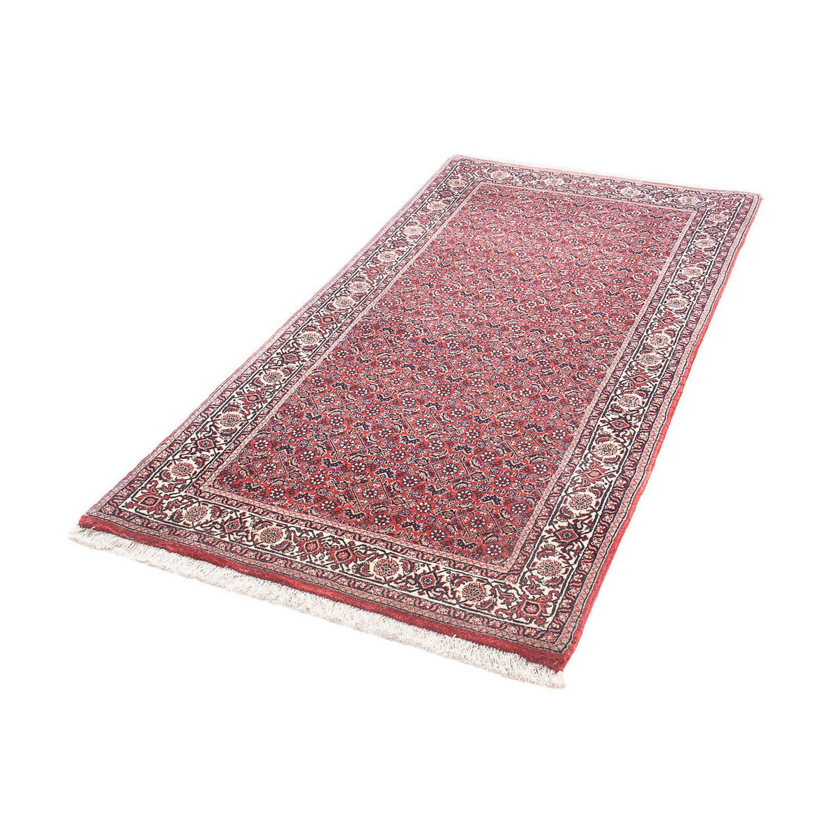 Tapis persan - Bidjar - 170 x 88 cm - rouge
