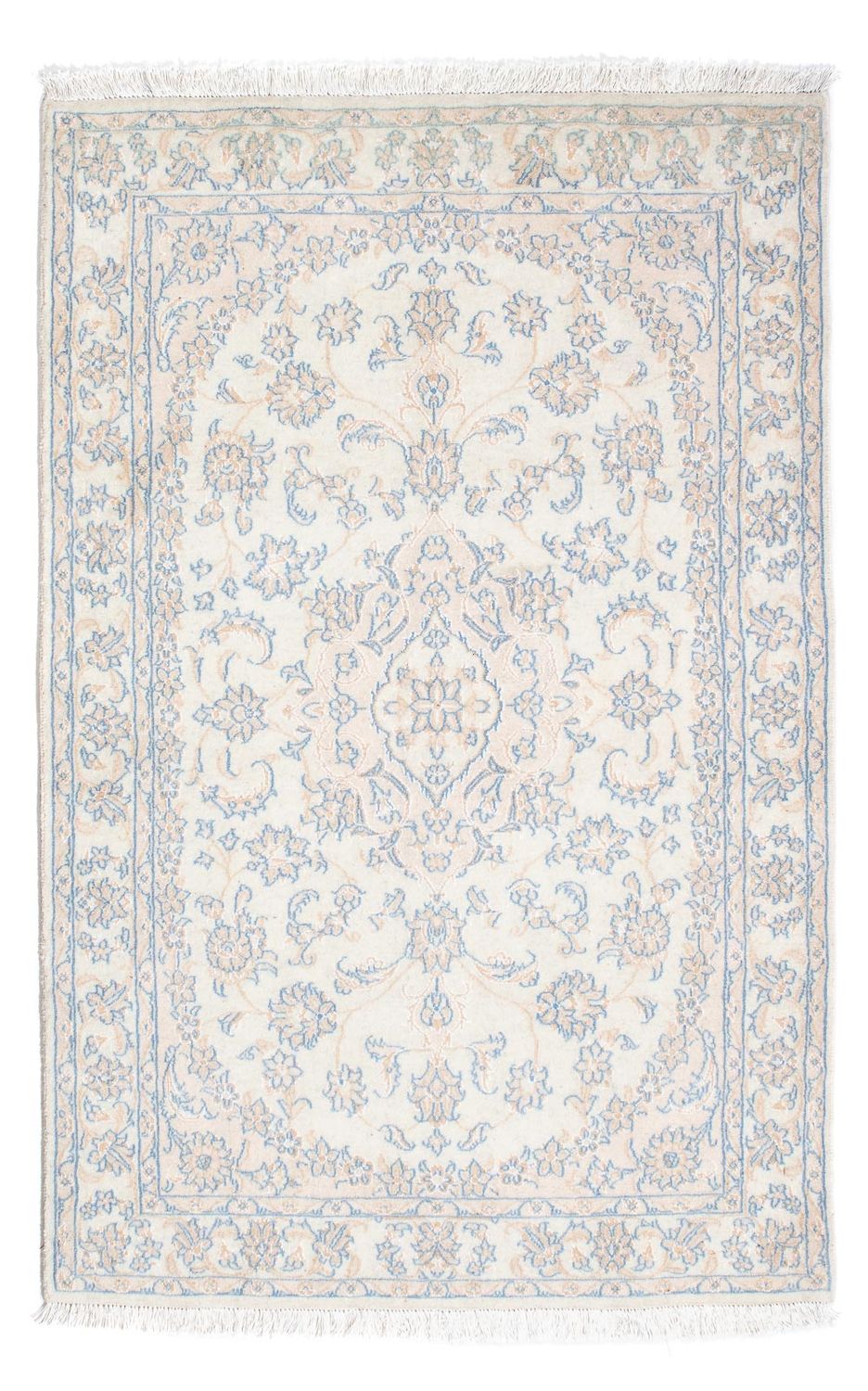 Tapis persan - Nain - Royal - 150 x 95 cm - beige