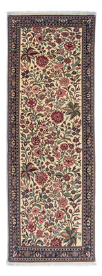 Tapis de couloir Tapis persan - Ghom - 212 x 70 cm - beige