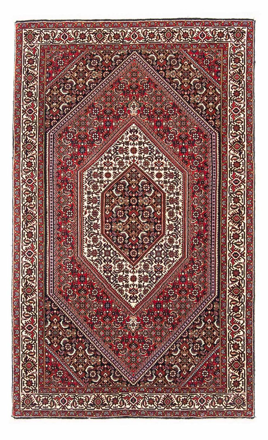 Tapis persan - Bidjar - 160 x 90 cm - rouge
