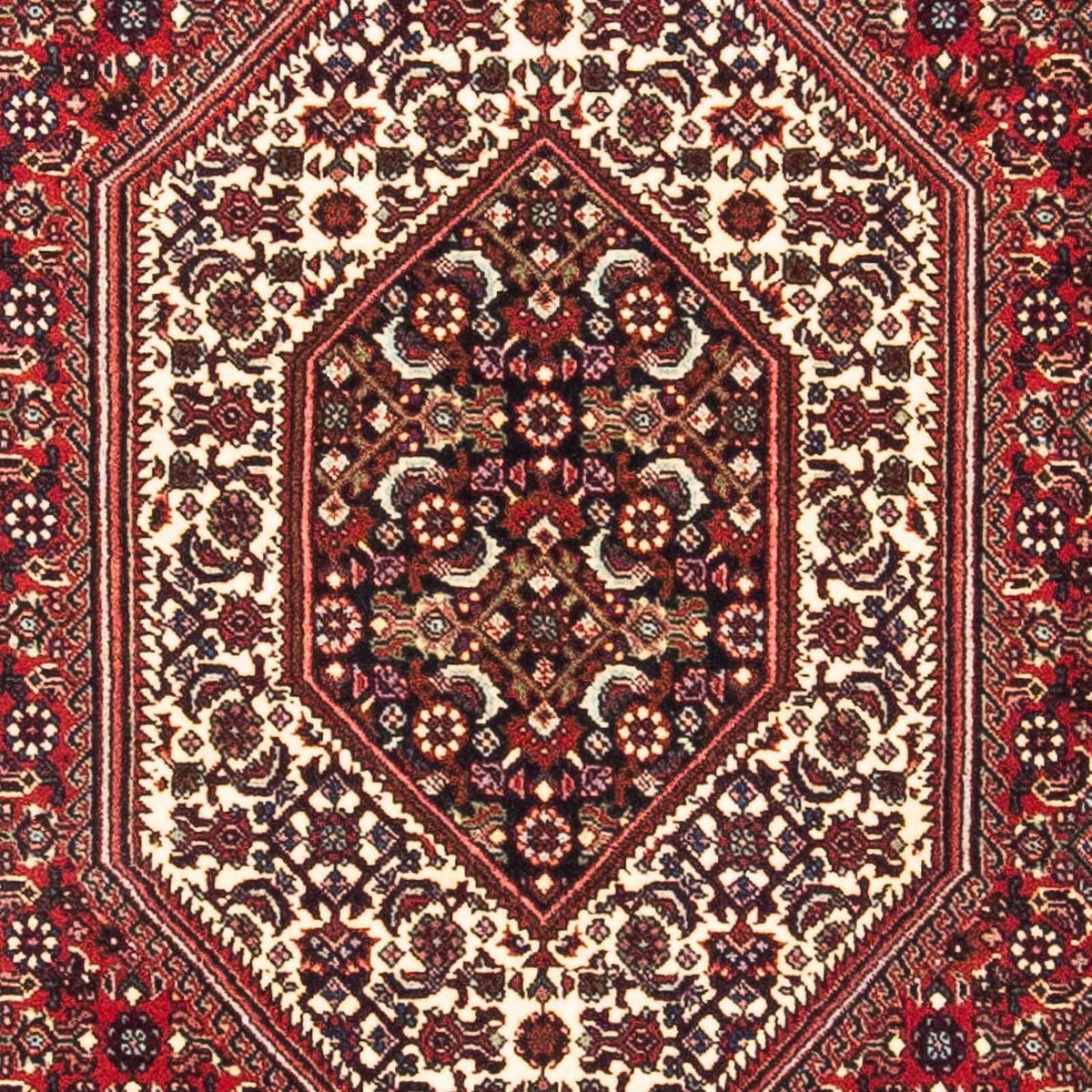 Tapis persan - Bidjar - 160 x 90 cm - rouge