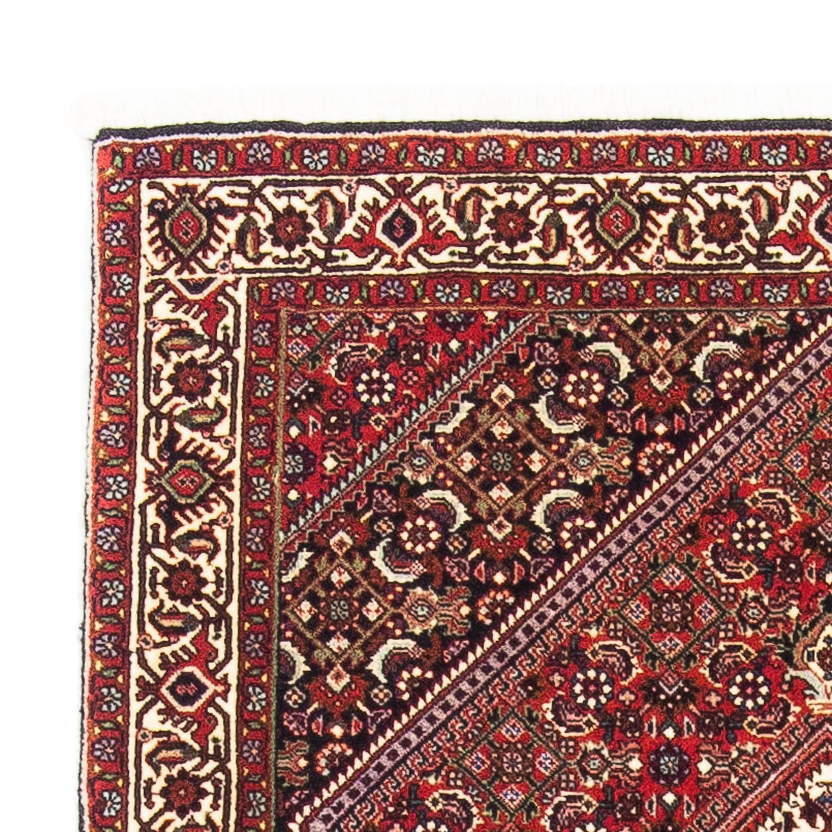 Tapis persan - Bidjar - 160 x 90 cm - rouge
