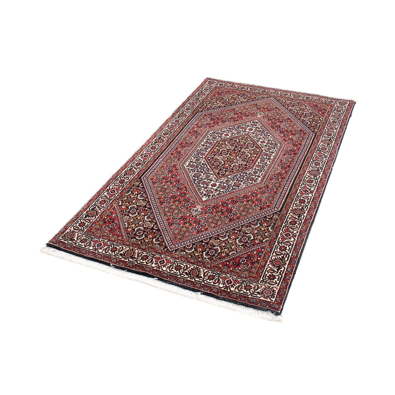 Tapis persan - Bidjar - 160 x 90 cm - rouge