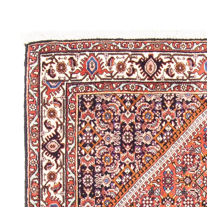 Tapis persan - Bidjar - 148 x 92 cm - rouge clair