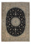 Tapis persan - Nain - Royal - 344 x 250 cm - noir