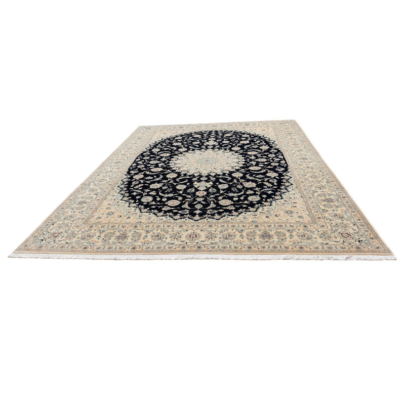 Tapis persan - Nain - Royal - 344 x 250 cm - noir