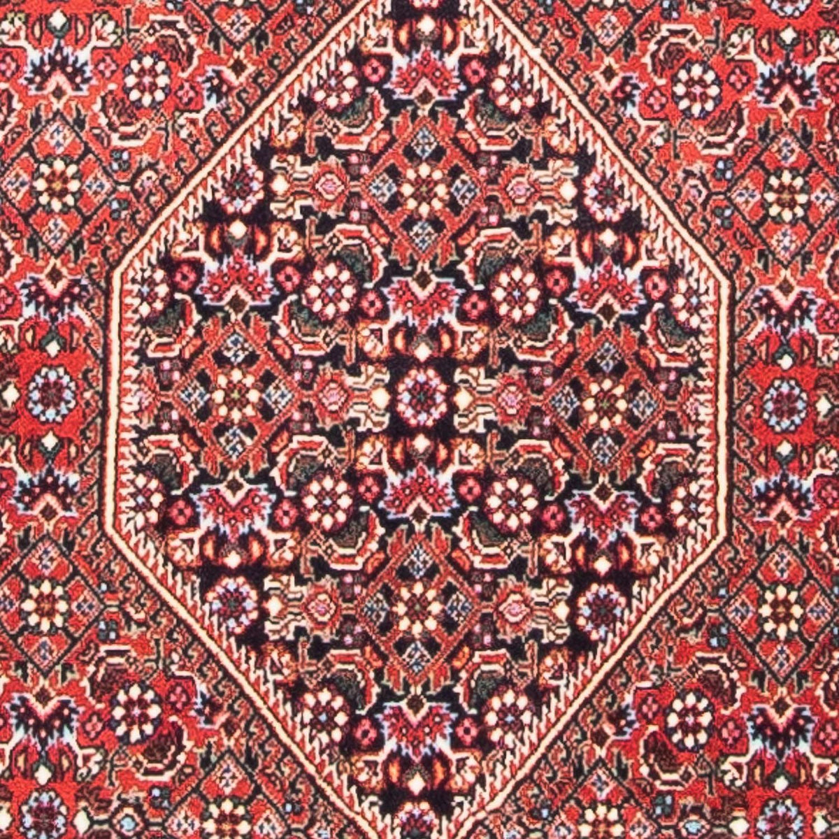 Tapis persan - Bidjar - 142 x 70 cm - rouge