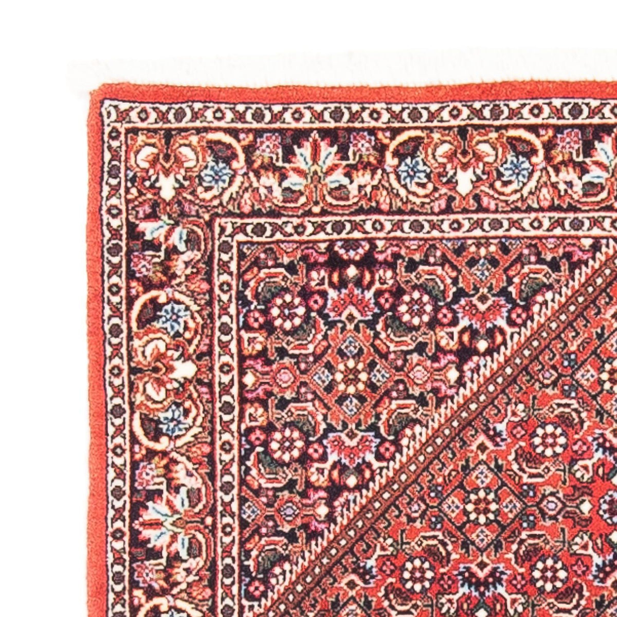 Tapis persan - Bidjar - 142 x 70 cm - rouge