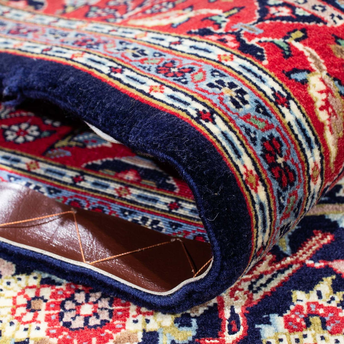 Tapis persan - Keshan - 223 x 145 cm - bleu foncé