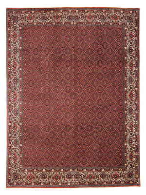 Tapis persan - Bidjar - 308 x 254 cm - rouge foncé